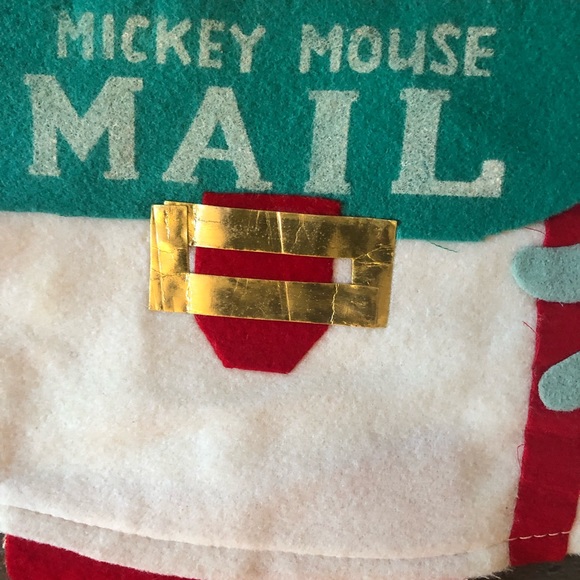 Vintage Woolkin Disney felt holiday mail holders - Picture 4 of 7